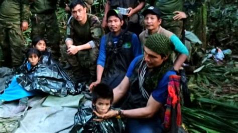 children lost in colombian jungle miracle